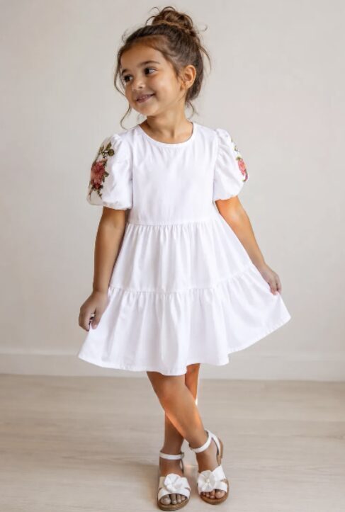 6 Set Box Girl's Dresses (Choice of colour) size MIX